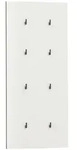 Mid.you Garderobenpaneel, Beige, Holzwerkstoff, 49x109x2.6 cm,...