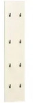 Mid.you Garderobenpaneel, Beige, Holzwerkstoff, 24.5x109x2.6 cm,