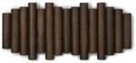 Umbra Wandgarderobe, Walnuss, Holz, Kiefer, 38x17x4 cm, Garderobe, Garderobenleisten