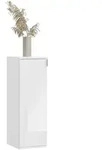 Mid.you Kommode, Wei&szlig;, Holzwerkstoff, 3 F&auml;cher, 32.5x97x37 cm, FSC Mix, Beim&ouml;bel