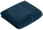 Vossen Handtuch Vienna Style Supersoft, Blau, Textil, Uni, 50x100 cm, Made in
