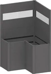 Biohort SICHTSCHUTZ Dunkelgrau 102x91x102 cm