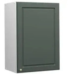 Vicco H&auml;ngeschrank, Gr&uuml;n, Wei&szlig;, Holzwerkstoff, 3 F&auml;cher, Rechteckig,...