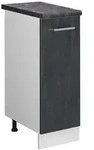 Vicco Apothekerschrank, Schwarz, Wei&szlig;, Holzwerkstoff, 2 F&auml;cher, 1 Schubladen,