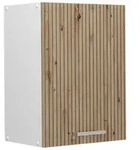 Vicco H&auml;ngeschrank, Eiche Artisan, Wei&szlig;, Holzwerkstoff, 1 F&auml;cher, Rechteckig,