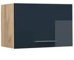 Vicco H&auml;ngeschrank, Dunkelblau, Honigeiche, Holzwerkstoff, 1 F&auml;cher,...