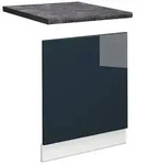 Vicco Frontblende, Dunkelblau, Wei&szlig;, Holzwerkstoff, Rechteckig, 60x67.4x60 cm,