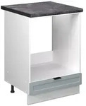 Vicco Herdumbauschrank, Hellblau, Wei&szlig;, Holzwerkstoff, 2 F&auml;cher, 1 Schubladen,