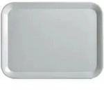Zeller K&uuml;chentablett, Grau, Kunststoff, 32.5x1.7x43.5 cm, Tischkultur & Servieren,