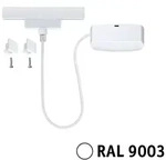 Paulmann Schienensystem-Einspeiser URail Kabeleinspeisung m.1000W, Wei&szlig;, Perlmutt,