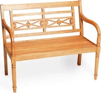 Gardenson GARTENBANK Natur 107x60x90 cm