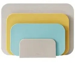 Rosti Schneidebretter-Set, Mehrfarbig, Beige, Kunststoff, 35x26 cm, K&uuml;chenzubeh&ouml;r,
