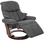MCA Relaxsessel, Anthrazit, Textil, 90x105x82 cm, Wohnzimmer, Sessel, Relaxsessel