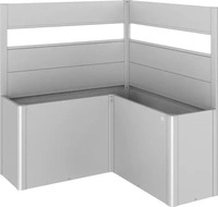 Biohort SICHTSCHUTZ Silber 152x91x152 cm