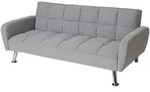 MCW Sofa, Hellgrau, Textil, 203x81x93 cm, Wohnzimmer, Sofas & Couches, Sofas