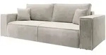 Selsey Schlafsofa, Creme, Kunststoff, 3-Sitzer, 257x85x102 cm, Wohnzimmer,...