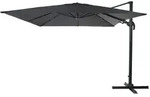 MCW Ampelschirm, Anthrazit, Textil, 360x300 cm, Sonnen- & Sichtschutz, Sonnenschirme,