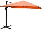 MCW Ampelschirm, Orange, Textil, 360x300 cm, Sonnen- & Sichtschutz, Sonnenschirme,