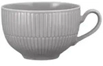 Seltmann Weiden Jumbotasse Amina, Grau, Keramik, 350 ml, Kaffee & Tee, Tassen,