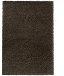 Ayyildiz Hochflorteppich Fluffy 3500 Braun, Braun, Textil, Uni, rechteckig, 140x200