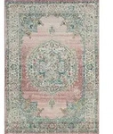 Novel Outdoorteppich Salsa Outdoor, Altrosa, Graublau, Textil, orientalisch,