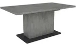 Mid.you Esstisch Athen, Anthrazit, Grau, Holzwerkstoff, Betonoptik, rechteckig,