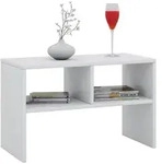 Mid.you Couchtisch, Weiß, Holzwerkstoff, rechteckig, Wange, 30x40x63 cm, Wohnzimmer, Mid.you Couchtisch, Weiß, Holzwerkstoff, rechteckig, Wange, 30x40x63 cm, Wohnzimmer,