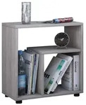 Mid.you Beistelltisch, Eiche, Holzwerkstoff, rund, 50x55x30 cm, Wohnzimmer,