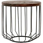 Womo-Design Couchtisch, Braun, Holz, 50x50x50 cm, Wohnzimmer, Wohnzimmertische,
