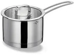 K&uuml;chenprofi Stielkasserolle SAN Remo, Edelstahl, Metall, 2 L, 16x10x16 cm,...