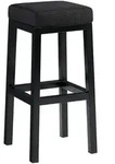 CLP Barhocker, Dunkelgrau, Metall, 37x83x37 cm, Esszimmer, Barm&ouml;bel, Barhocker