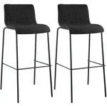 CLP Barhocker, Dunkelgrau, Metall, 43x100x48 cm, Esszimmer, Barm&ouml;bel, Barhocker