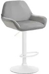 CLP Barhocker, Grau, Metall, 51x89x52 cm, Esszimmer, Barm&ouml;bel, Barhocker
