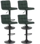CLP Barhocker, Gr&uuml;n, Metall, 40x85x40 cm, Esszimmer, Barm&ouml;bel, Barhocker