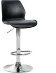 CLP Barhocker, Schwarz, Metall, 39x82x42 cm, Esszimmer, Barm&ouml;bel, Barhocker