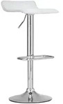 CLP Barhocker, Wei&szlig;, Metall, 38x65x41 cm, Esszimmer, Barm&ouml;bel, Barhocker