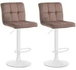 CLP Barhocker, Braun, Metall, 46x94x47 cm, Esszimmer, Barm&ouml;bel, Barhocker