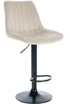 CLP Barhocker, Creme, Metall, 49.5x91x50 cm, Esszimmer, Barm&ouml;bel, Barhocker