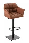 CLP Barhocker, Hellbraun, Metall, 64x88x45 cm, Esszimmer, Barm&ouml;bel, Barhocker