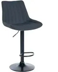 CLP Barhocker, Dunkelgrau, Metall, 49.5x91x50 cm, Esszimmer, Barm&ouml;bel, Barhocker