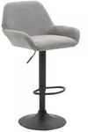 CLP Barhocker, Grau, Metall, 51x89x52 cm, Esszimmer, Barm&ouml;bel, Barhocker
