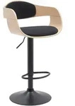 CLP Barhocker, Schwarz, Metall, 48x87x50 cm, Esszimmer, Barm&ouml;bel, Barhocker