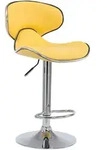 CLP Barhocker, Gelb, Metall, 46x88x49 cm, Esszimmer, Barm&ouml;bel, Barhocker