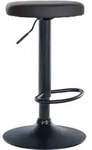 CLP Barhocker, Schwarz, Metall, 38.5x60x38.5 cm, Esszimmer, Barm&ouml;bel, Barhocker