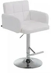 CLP Barhocker, Wei&szlig;, Metall, 60x93x56 cm, Esszimmer, Barm&ouml;bel, Barhocker