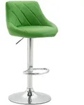 CLP Barhocker, Gr&uuml;n, Metall, 46x83x49 cm, Esszimmer, Barm&ouml;bel, Barhocker