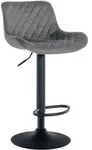 CLP Barhocker, Dunkelgrau, Metall, 48x81x54 cm, Esszimmer, Barm&ouml;bel, Barhocker