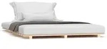 vidaXL Massivholzbett, Braun, Holz, Kiefer, Schlafzimmer, Betten