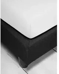 Irisette Spannbetttuch, Wei&szlig;, Textil, 90-100x200 cm, b&uuml;gelfrei, weich und