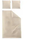 Irisette Bettw&auml;sche, Beige, Textil, Uni, 240x220 cm, Oeko-Tex&reg; Standard 100,